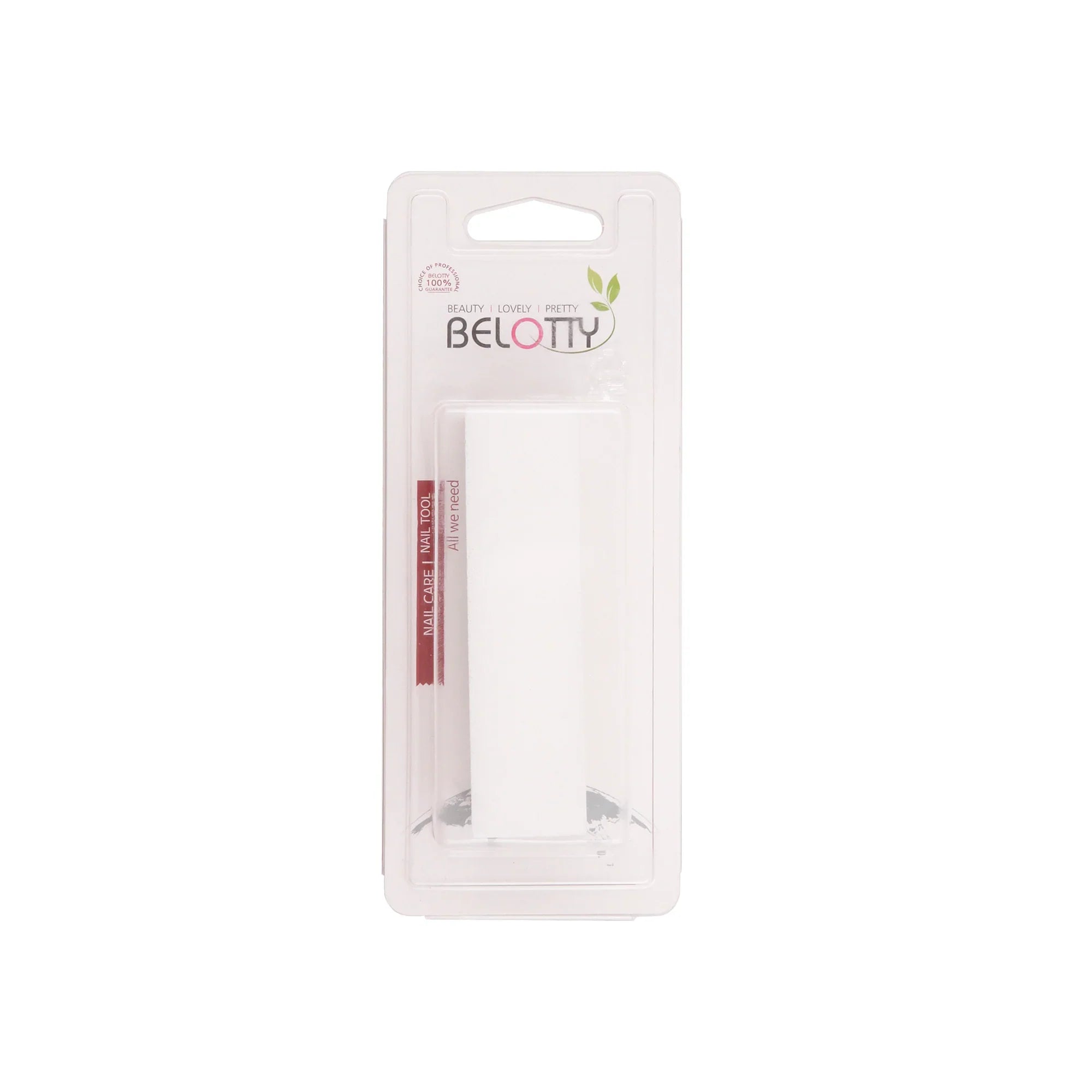 Belotty Sanding Nail Block packaging on a white background