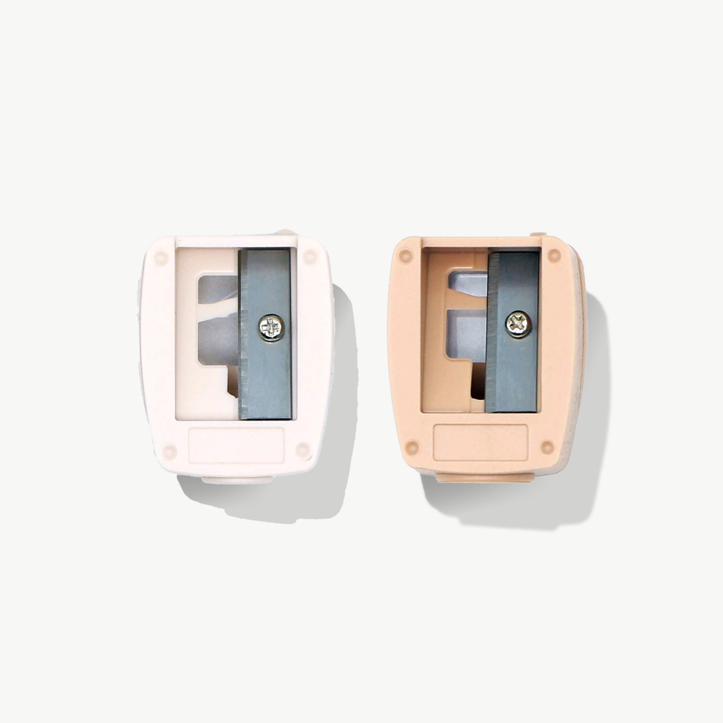 Cosmetic Pencil Sharpener – Beige - Filler Lux
