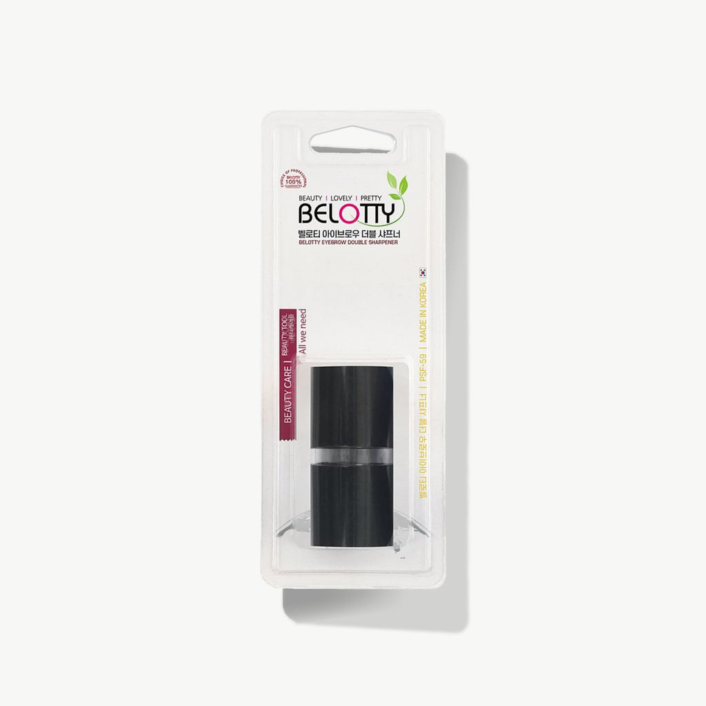 Cosmetic Pencil Sharpener – Black Cylindrical - Filler Lux