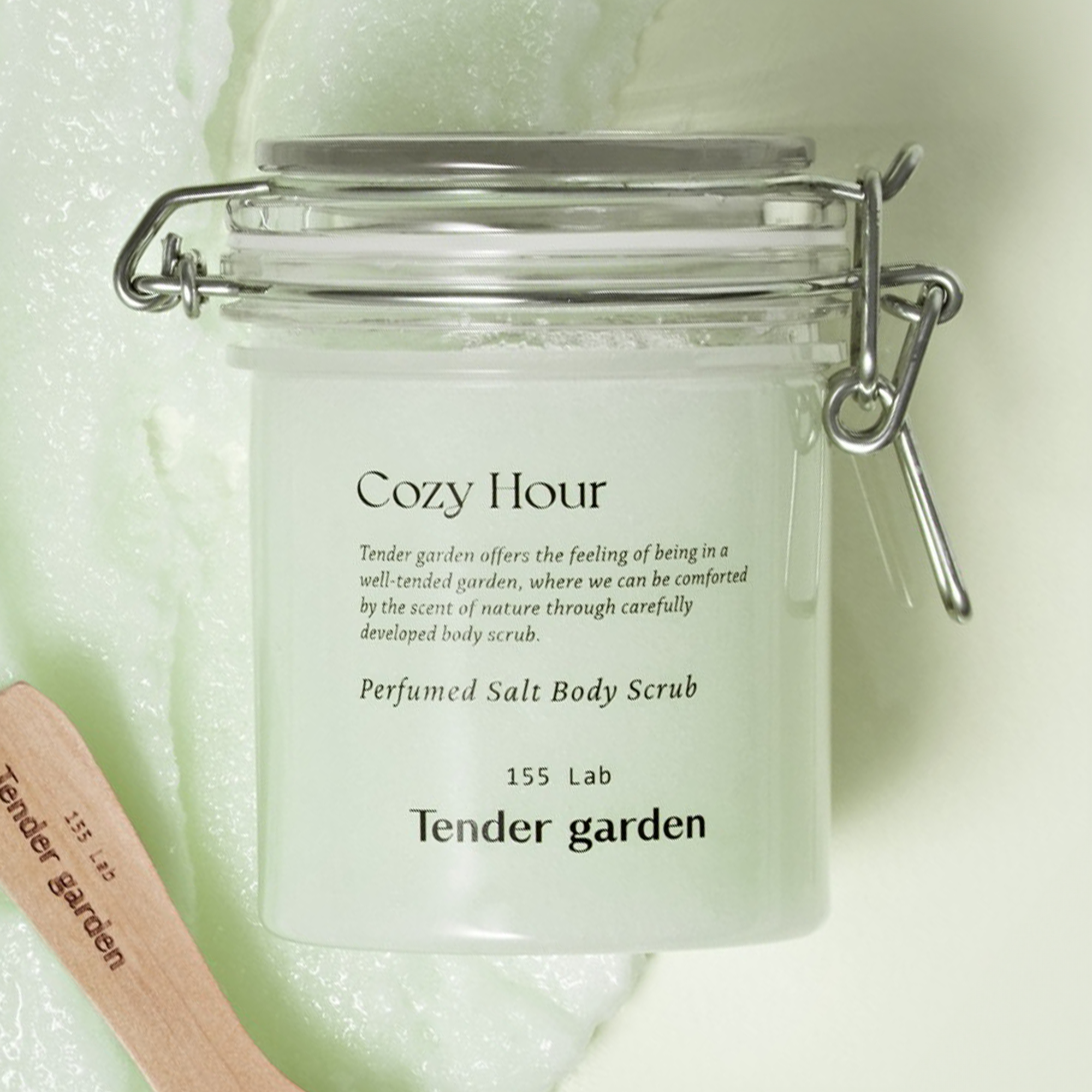 Tender Garden Cozy Hour Perfumed Salt Body Scrub Nr.51 - Filler Lux