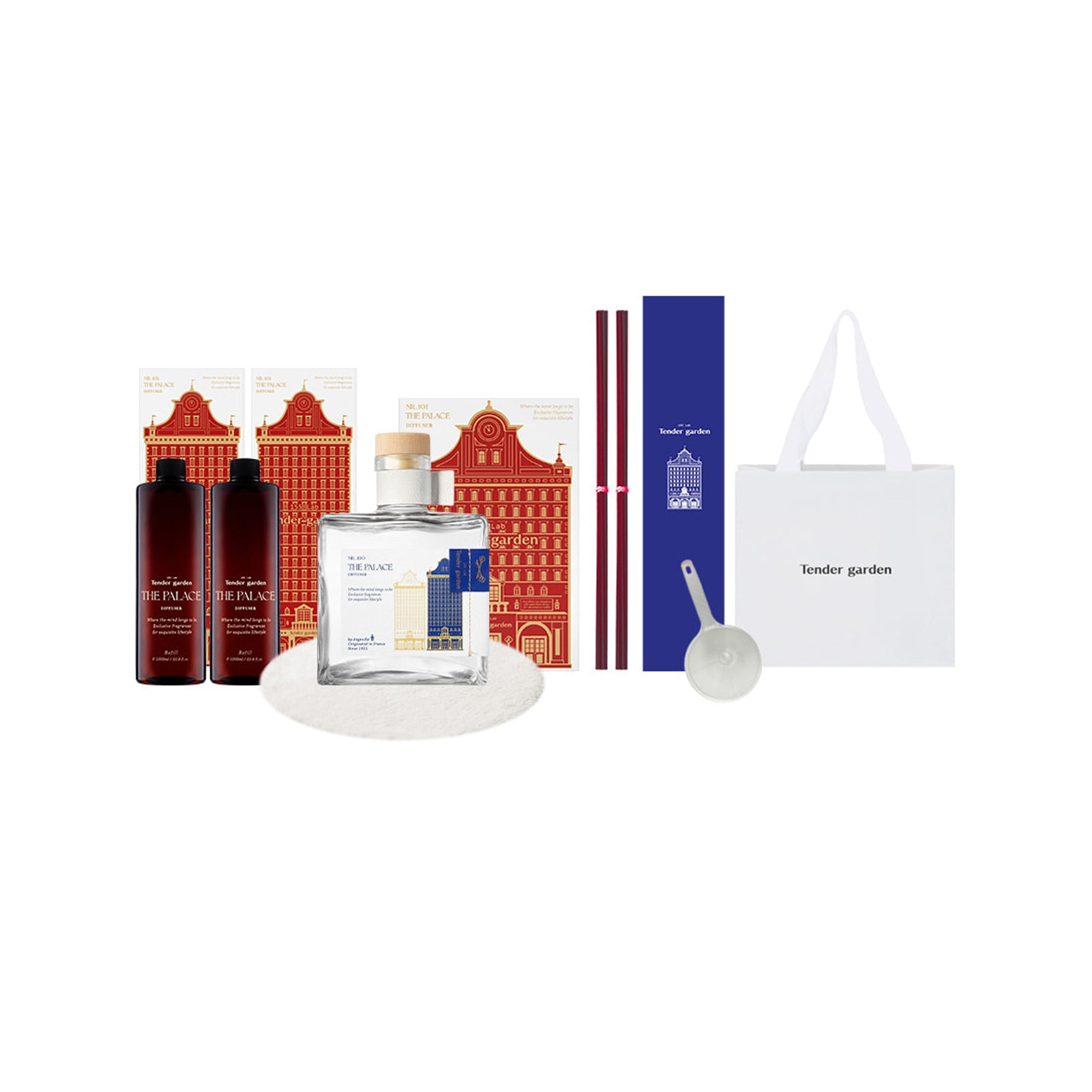 Tender Garden The Palace Diffuser Nr.101 2L Set - Filler Lux